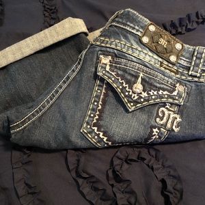 Miss Me Bermuda shorts